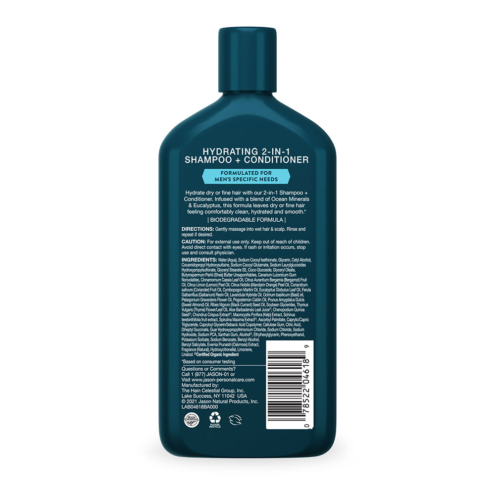 Hydrating 2-in-1 Shampoo + Conditioner | Jason Naturals